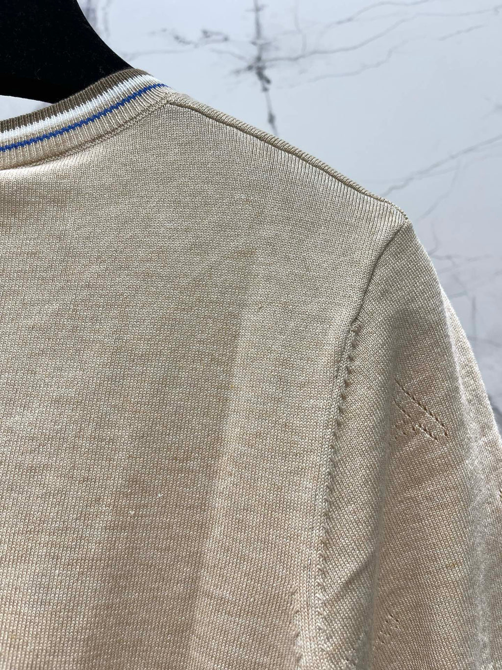 CHANEL 26S SHORT-SLEEVED KNIT SHIRT STYLE 1163