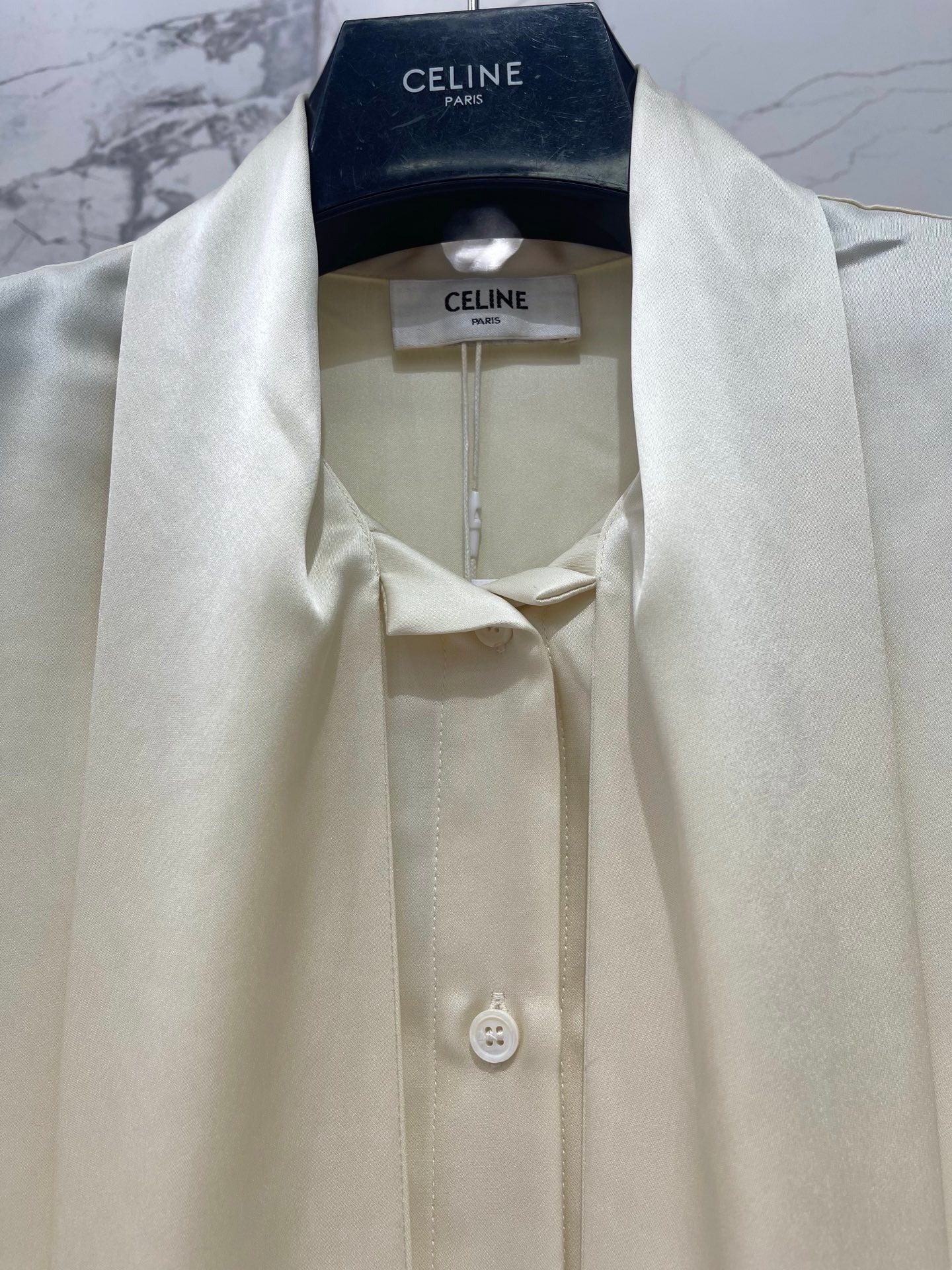 CELINE 26S BOW-TIE SHIRT 467