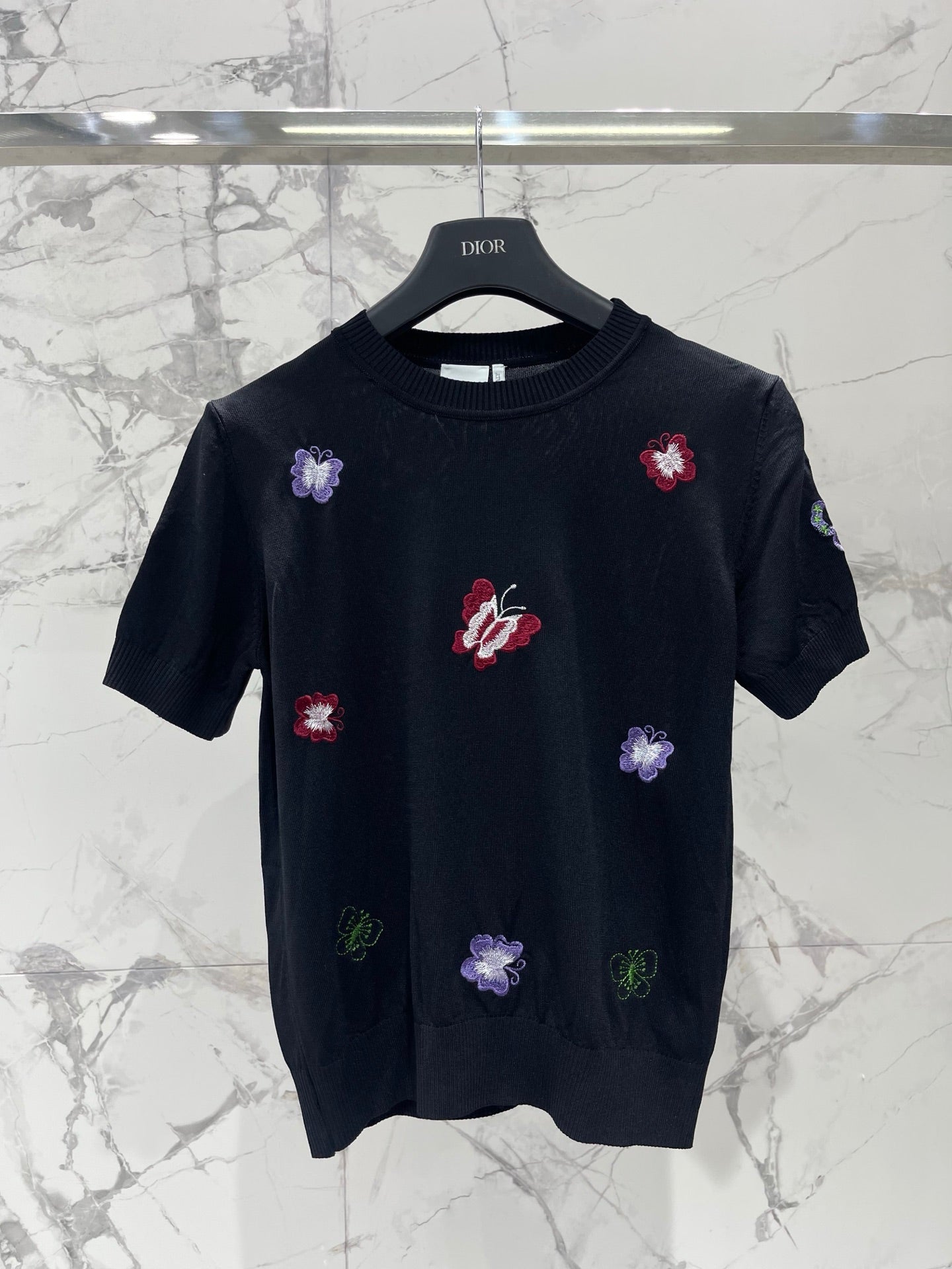 DIOR 26S SHORT-SLEEVED SWEATER 1260