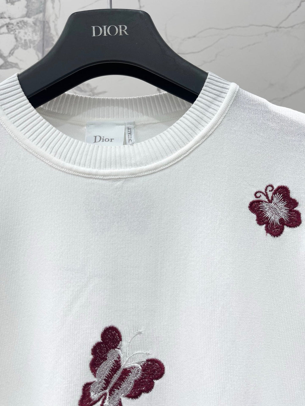 DIOR 26S SHORT-SLEEVED SWEATER 1259