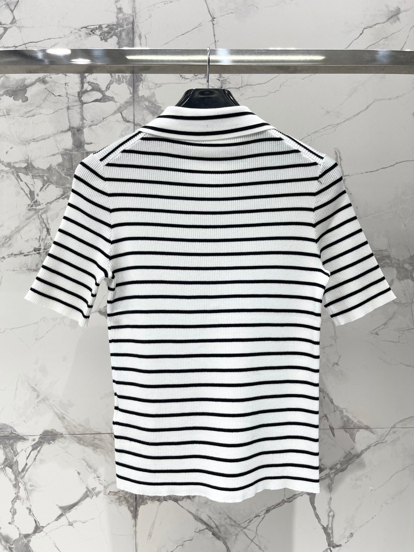 CELINE 26S SHORT SLEEVE KNIT SHIRT 303