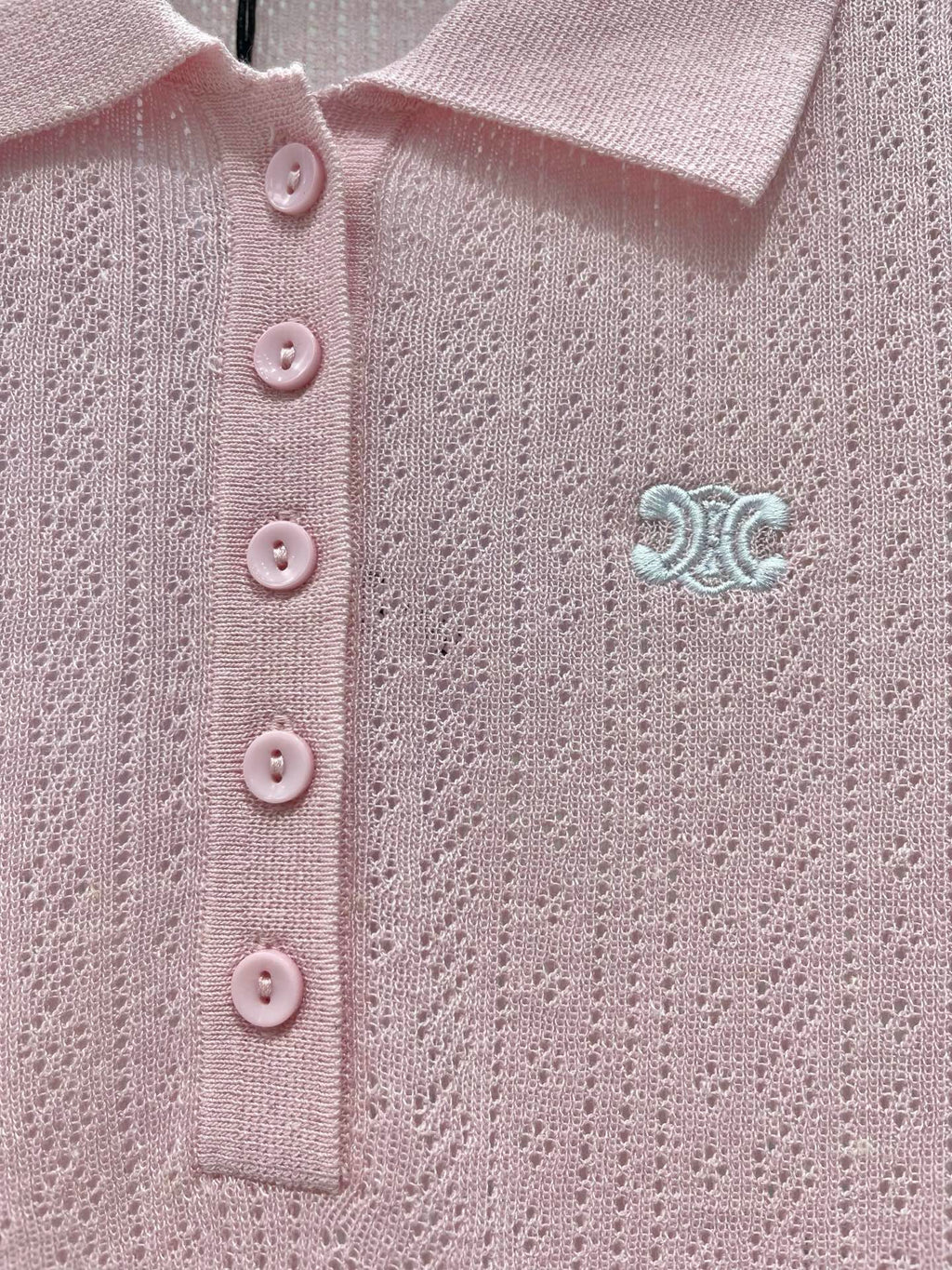 CELINE 26S KNIT POLO TANK TOP 296