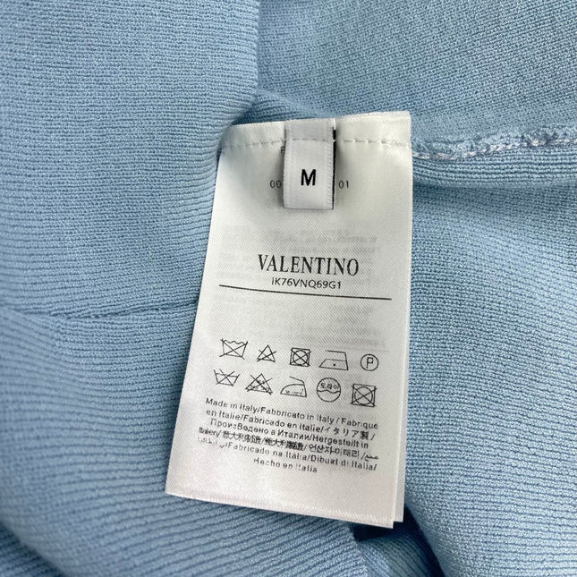 VALENTINO 26S SLEEVELESS V-NECK KNIT TOP 441