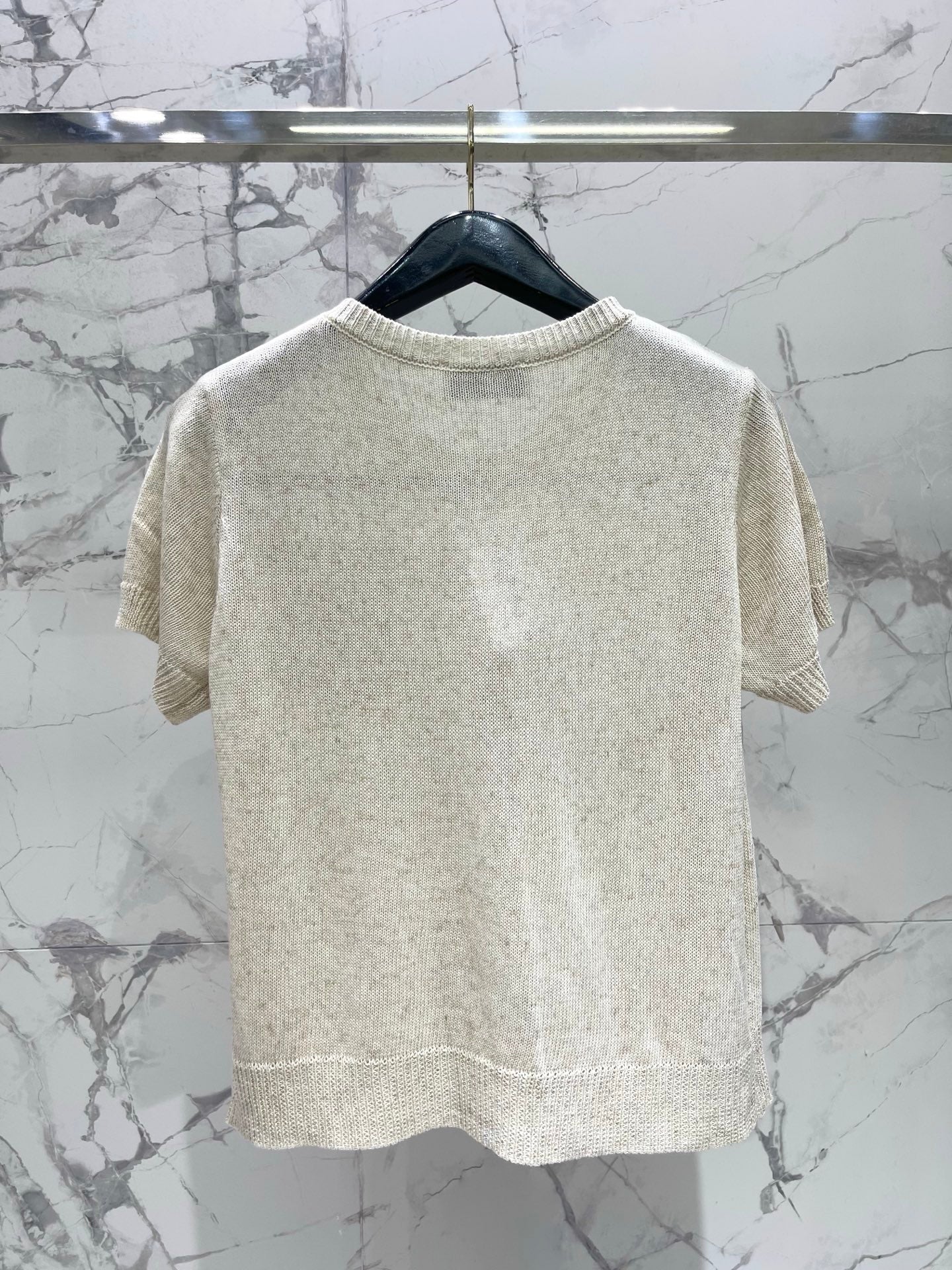 THOM 26S SHORT SLEEVE KNIT TOP STYLE 248