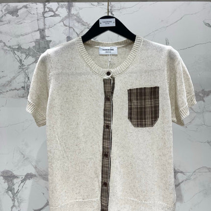 THOM 26S SHORT SLEEVE KNIT TOP STYLE 248