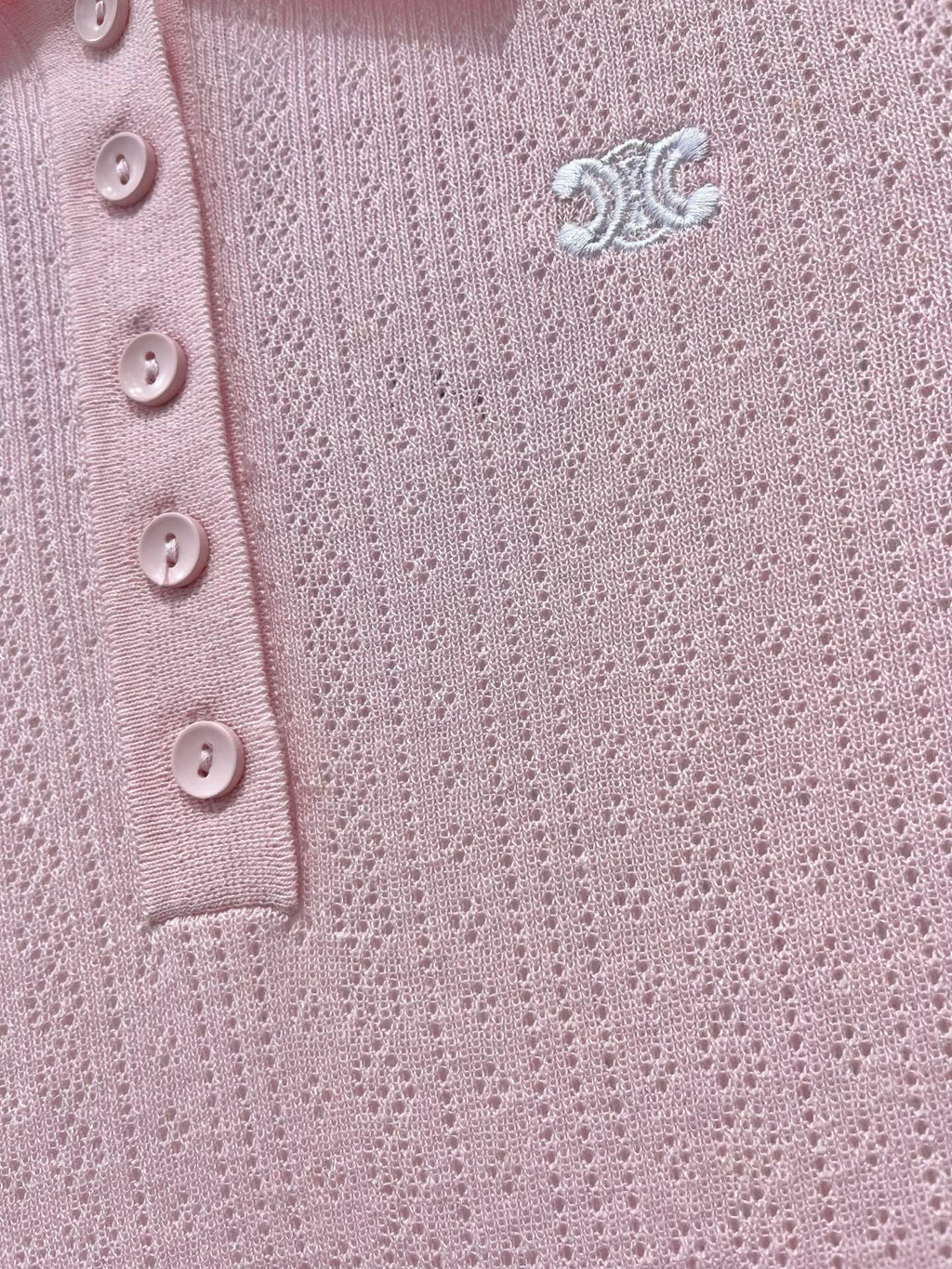 CELINE 26S KNIT POLO SHIRT 428