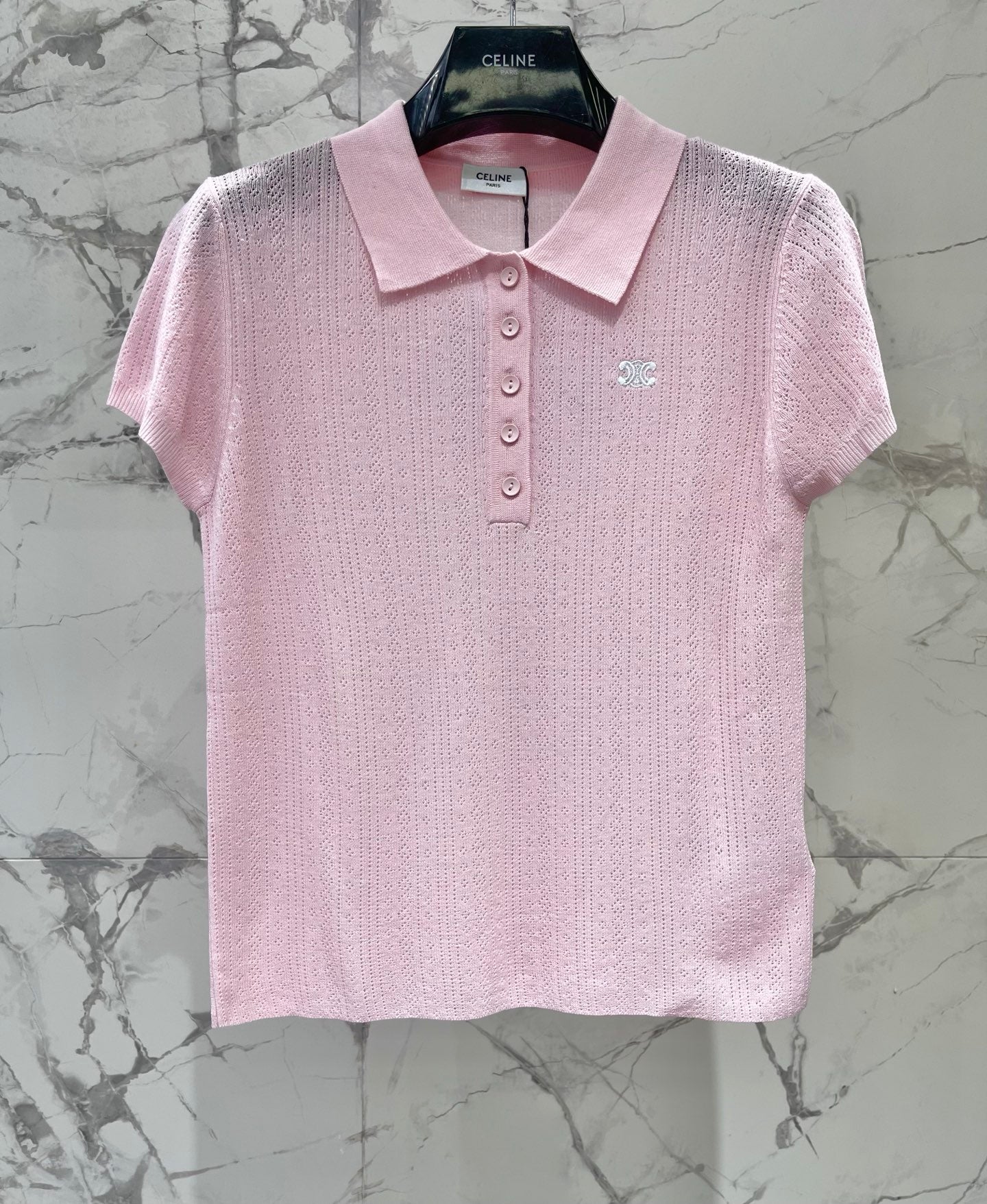 CELINE 26S KNIT POLO SHIRT 428