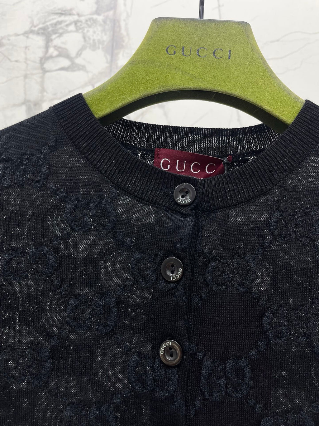 GUCCI 26S ROUND-NECK CARDIGAN 402