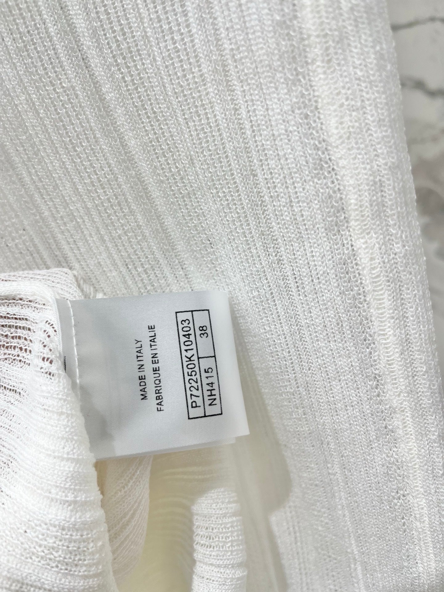 CHANEL 26S SLEEVELESS KNIT TOP 1318