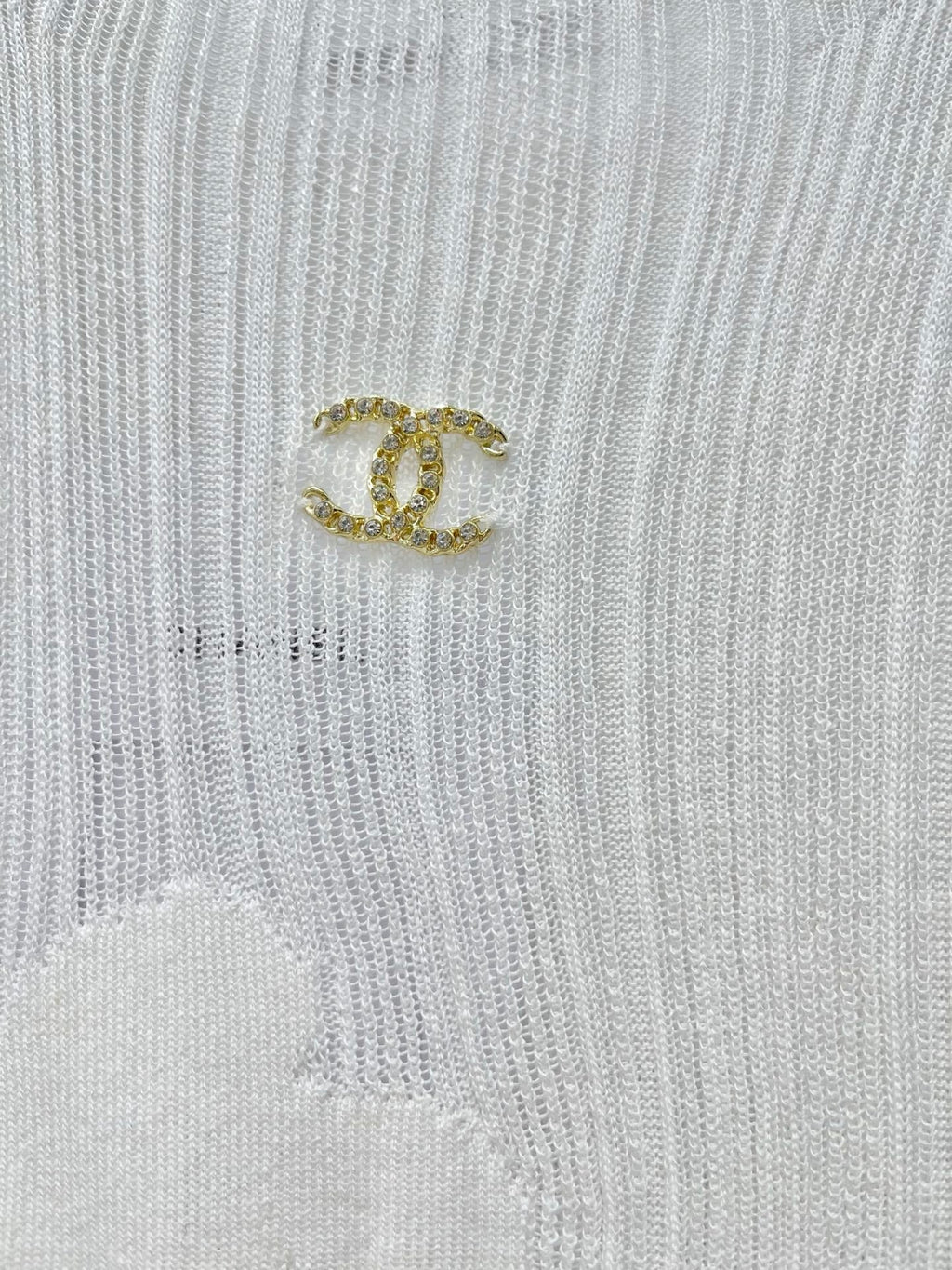 CHANEL 26S SLEEVELESS KNIT TOP 1318
