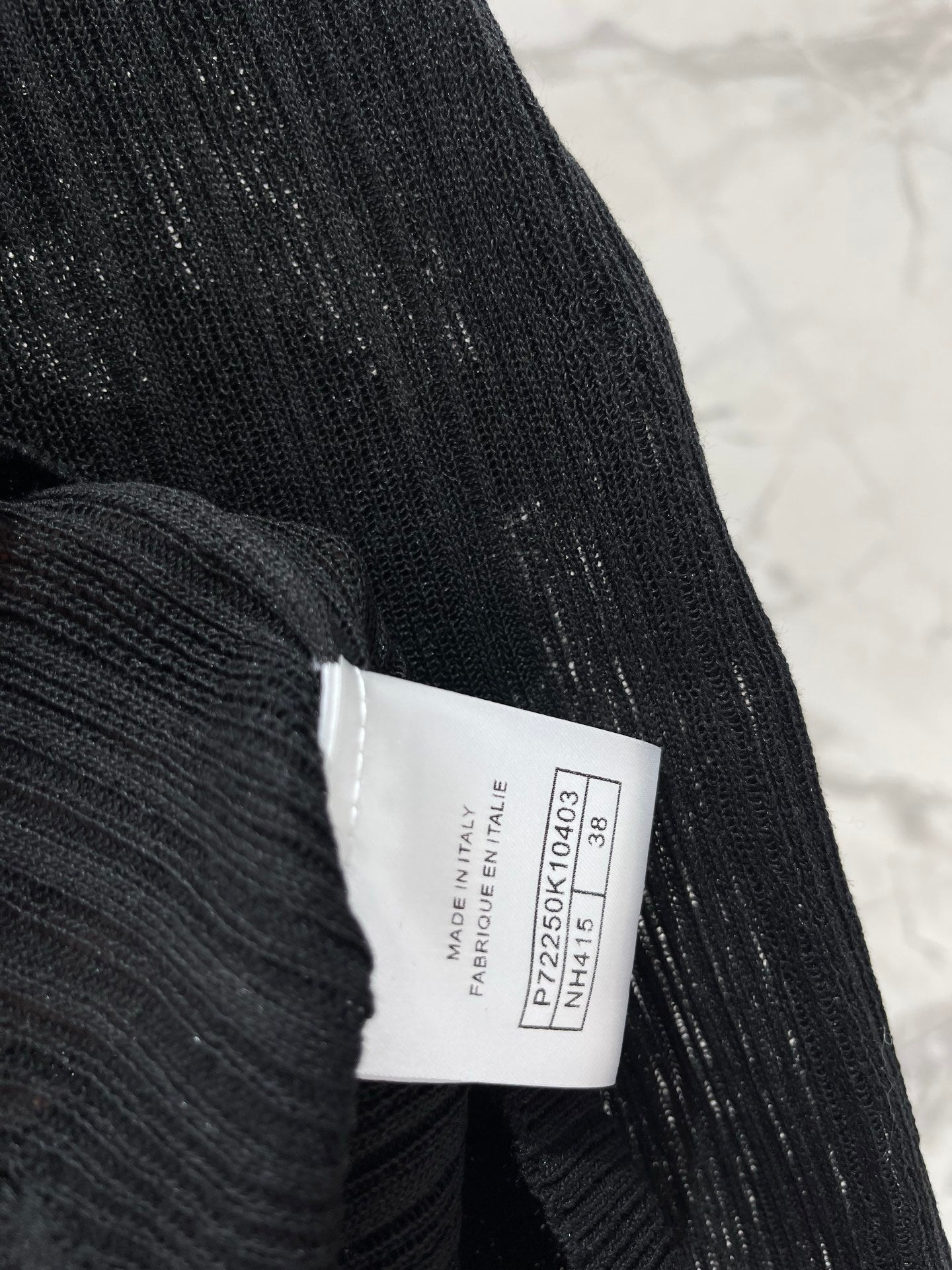 CHANEL 26S SLEEVELESS KNIT TOP 1317
