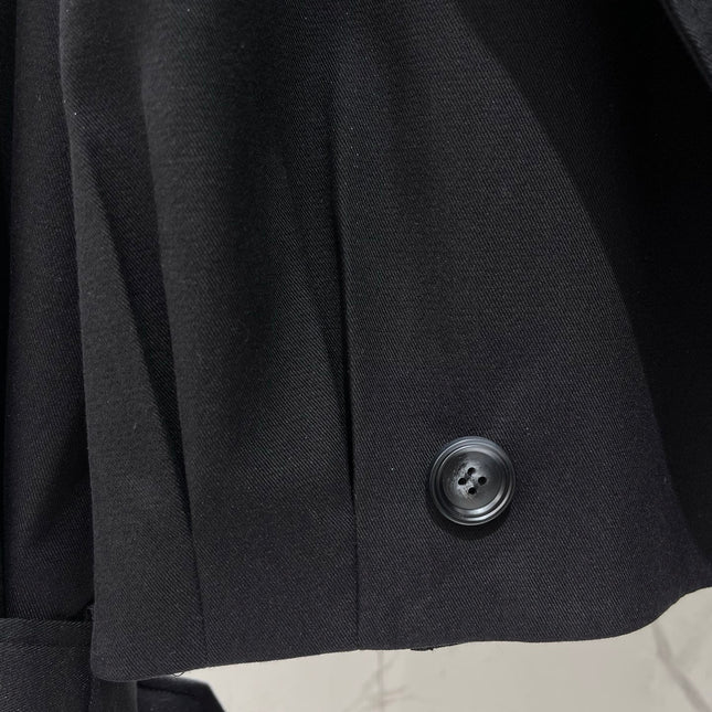 BALENCIAGA 26S CROPPED TRENCH JACKET 328