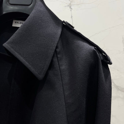 BALENCIAGA 26S CROPPED TRENCH JACKET 328