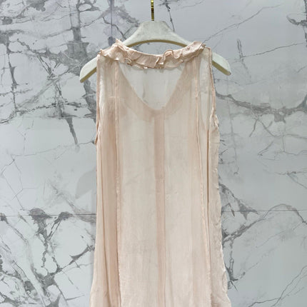 CHLOE 26S SLEEVELESS TOP AND STRAIGHT-LEG PANTS SET STYLE 12