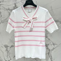 DIOR 26S SHORT-SLEEVE KNIT SWEATER 1329