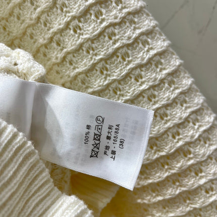 DIOR 26S KNIT CARDIGAN JACKET 1380