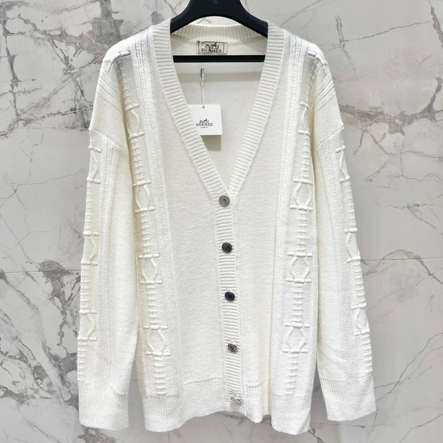 HERMES 26S KNIT CARDIGAN 644