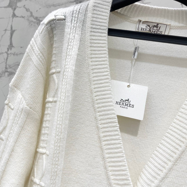 HERMES 26S KNIT CARDIGAN 644