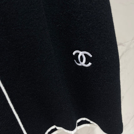 CHANEL 26S SHORT SLEEVE CREW NECK KNIT TOP 1627