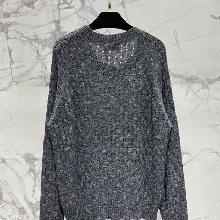 CHANEL 26S CREW NECK KNIT SWEATER 1604