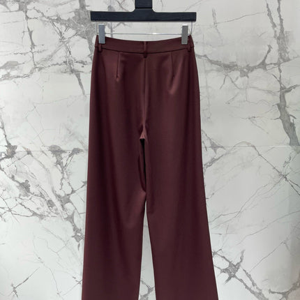 YSL 26S STRAIGHT-LEG TAILORED TROUSERS 462