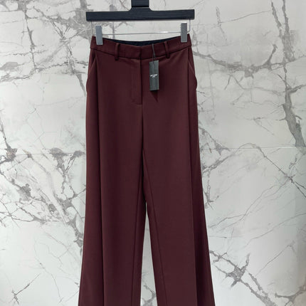 YSL 26S STRAIGHT-LEG TAILORED TROUSERS 462