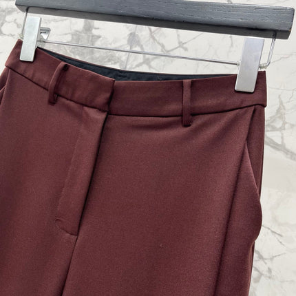 YSL 26S STRAIGHT-LEG TAILORED TROUSERS 462