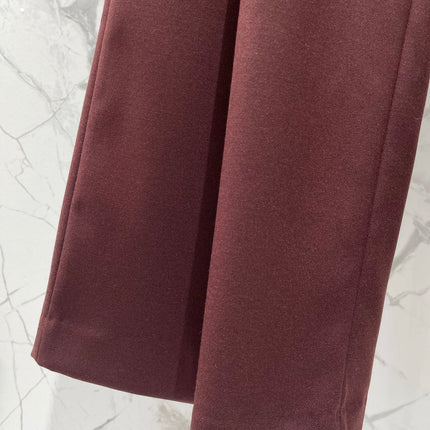 YSL 26S STRAIGHT-LEG TAILORED TROUSERS 462
