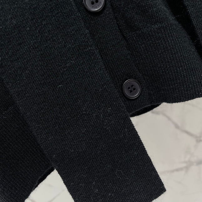 MIUMIU 26S V-NECK KNIT CARDIGAN 1300