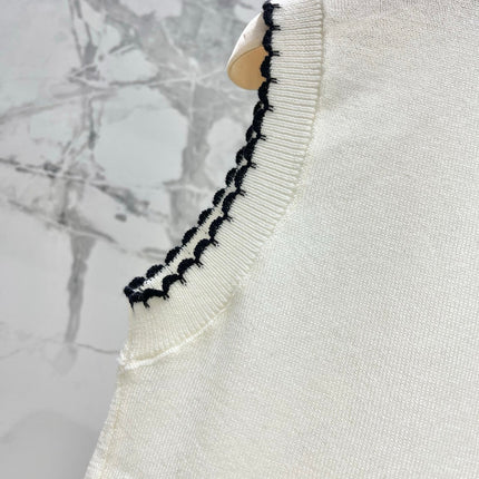 MIUMIU 26S SLEEVELESS KNIT TOP 1438