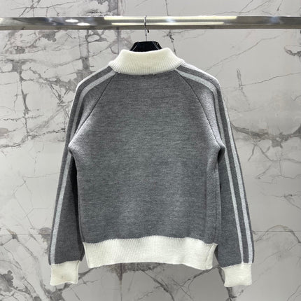 CELINE 26S ZIP-UP KNIT CARDIGAN 590