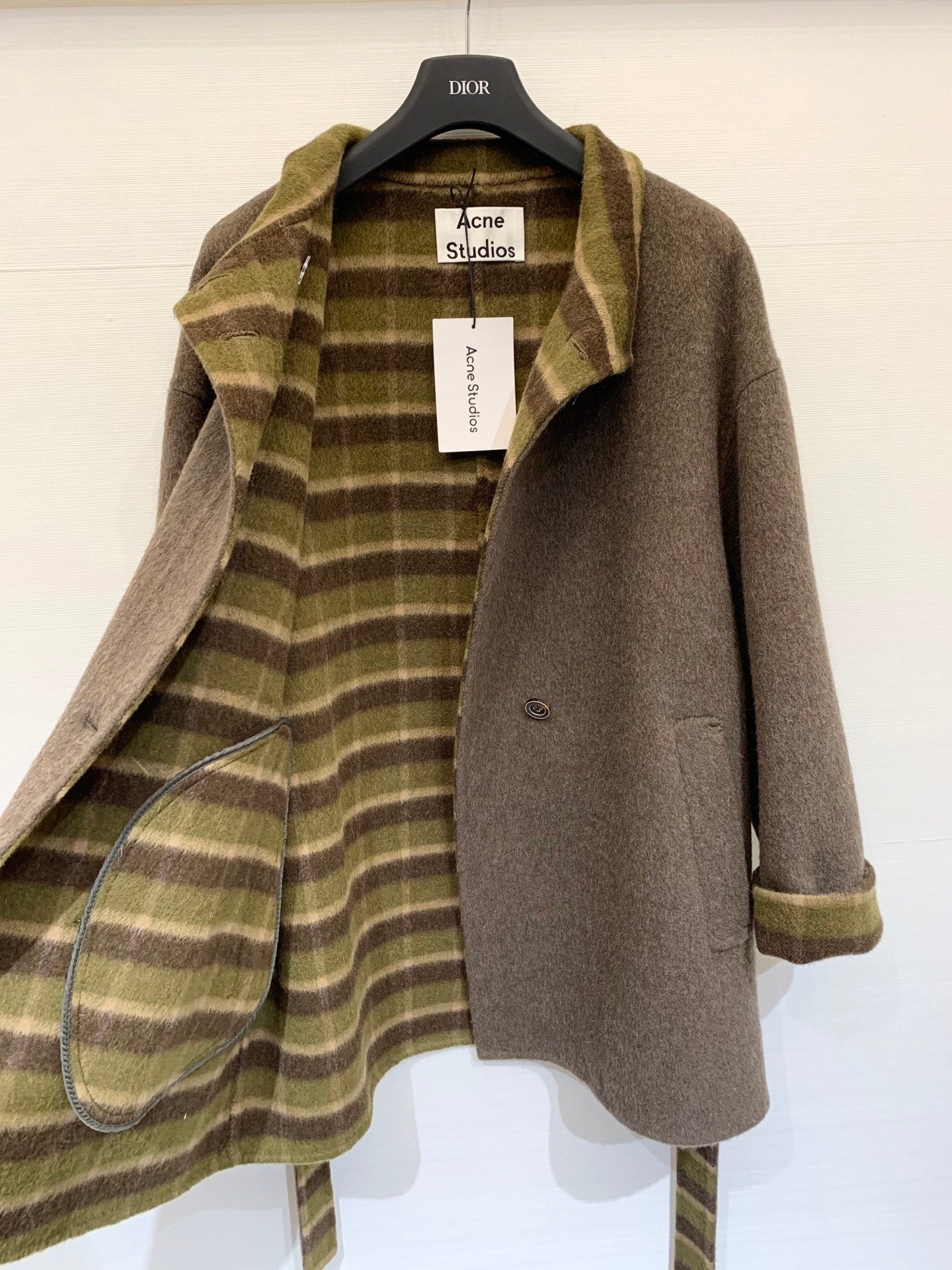 DIOR 25S REVERSIBLE KNIT CARDIGAN STYLE 127