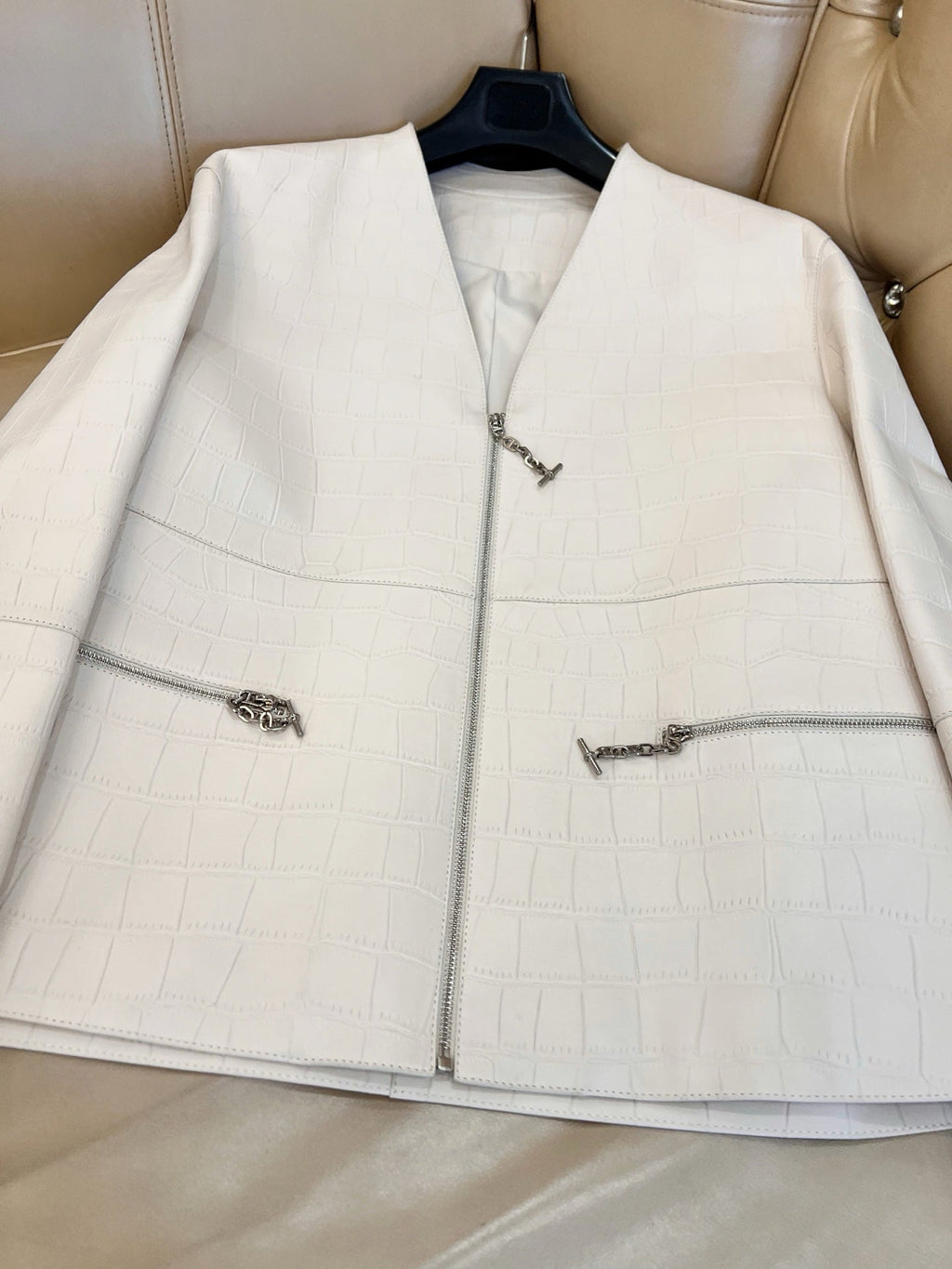 HERMES 25S SHEEPSKIN JACKET 145