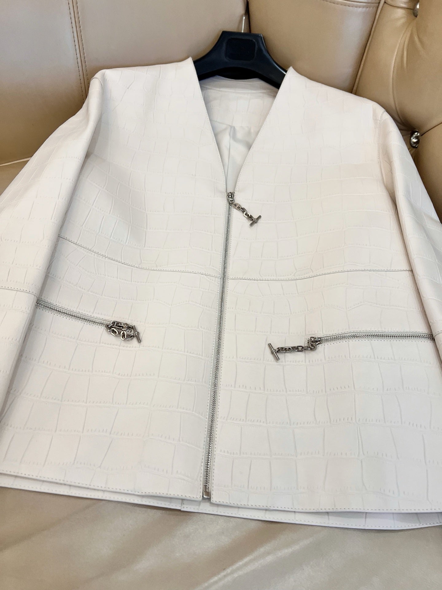 HERMES 25S SHEEPSKIN JACKET 145