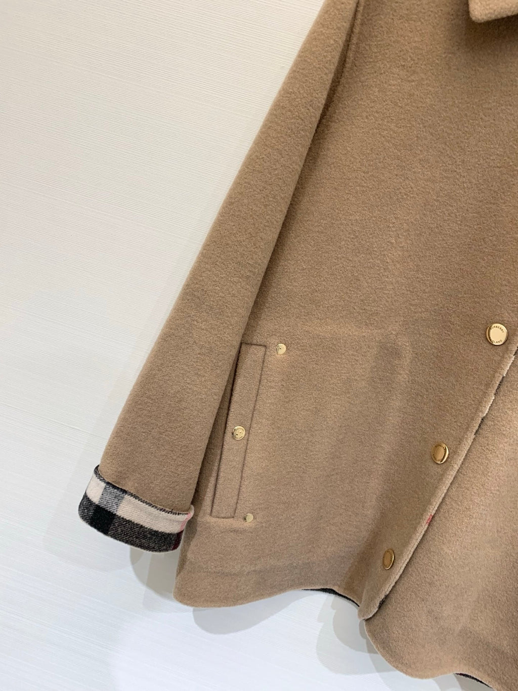 BURBERRY 25S REVERSIBLE KNITTED JACKET 093