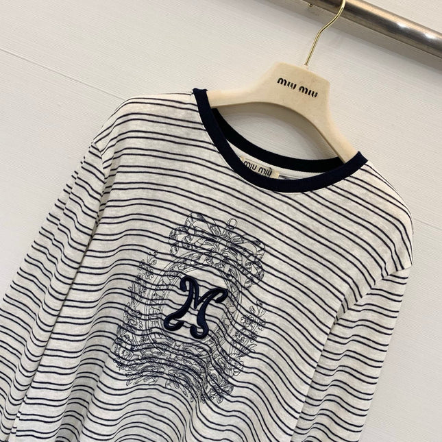 MIUMIU 26S LONG SLEEVED T-SHIRT 920