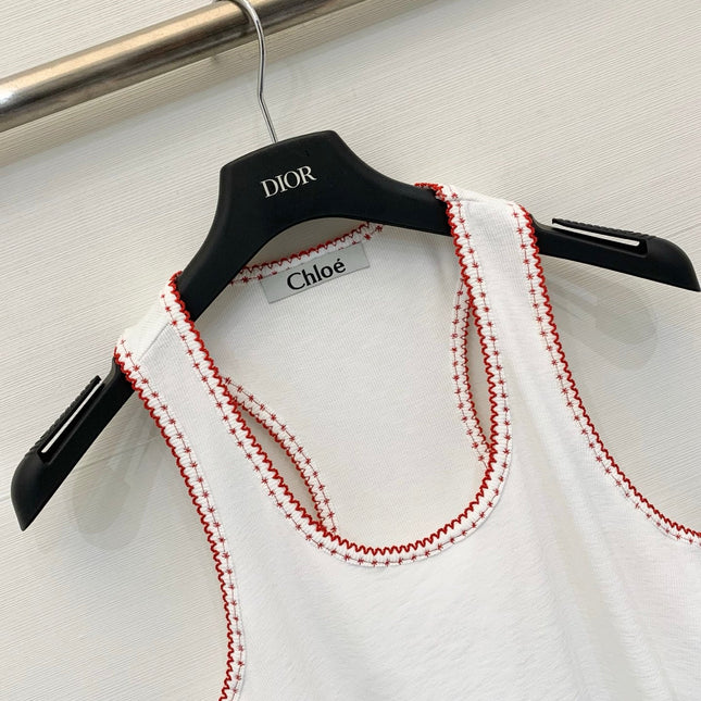 CHLOE 26S SLEEVELESS T-SHIRT STYLE 92