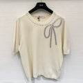 VALENTINO 26S SHORT SLEEVE KNIT TOP 228