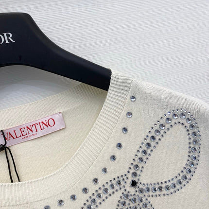VALENTINO 26S SHORT SLEEVE KNIT TOP 228
