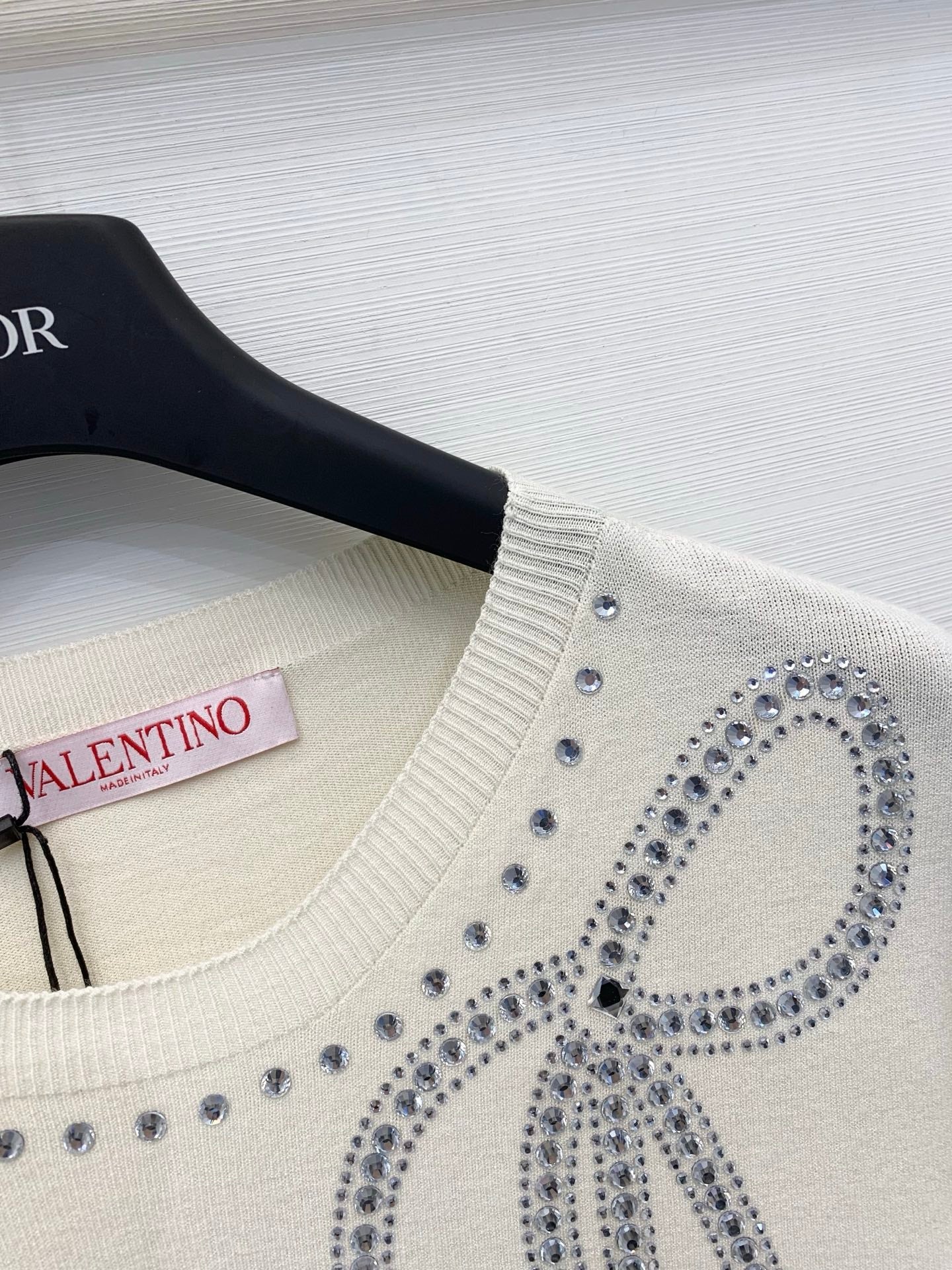 VALENTINO 26S SHORT SLEEVE KNIT TOP 228