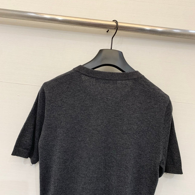 CHLOE 26S SHORT-SLEEVE KNIT TOP STYLE 65