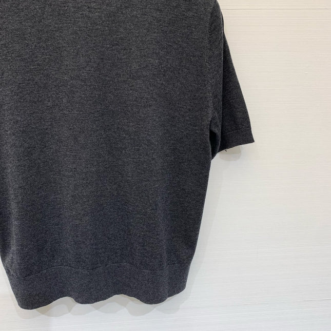 CHLOE 26S SHORT-SLEEVE KNIT TOP STYLE 65