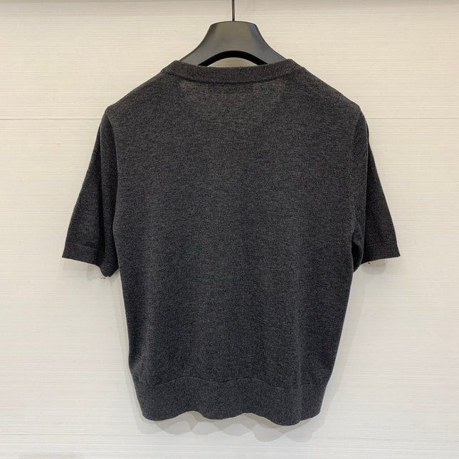 CHLOE 26S SHORT-SLEEVE KNIT TOP STYLE 65