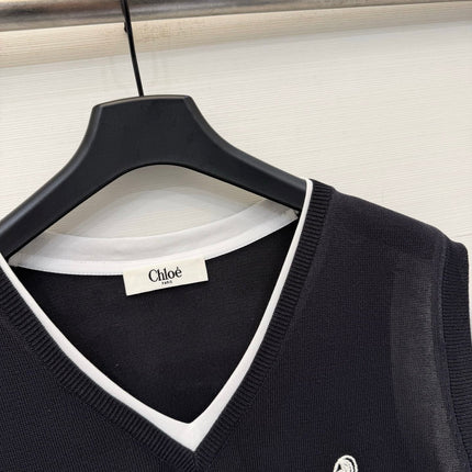 CHLOE 26S SHORT-SLEEVE KNIT TOP STYLE 62
