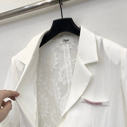 CHLOE 26S SHORT-SLEEVE BLAZER STYLE 58