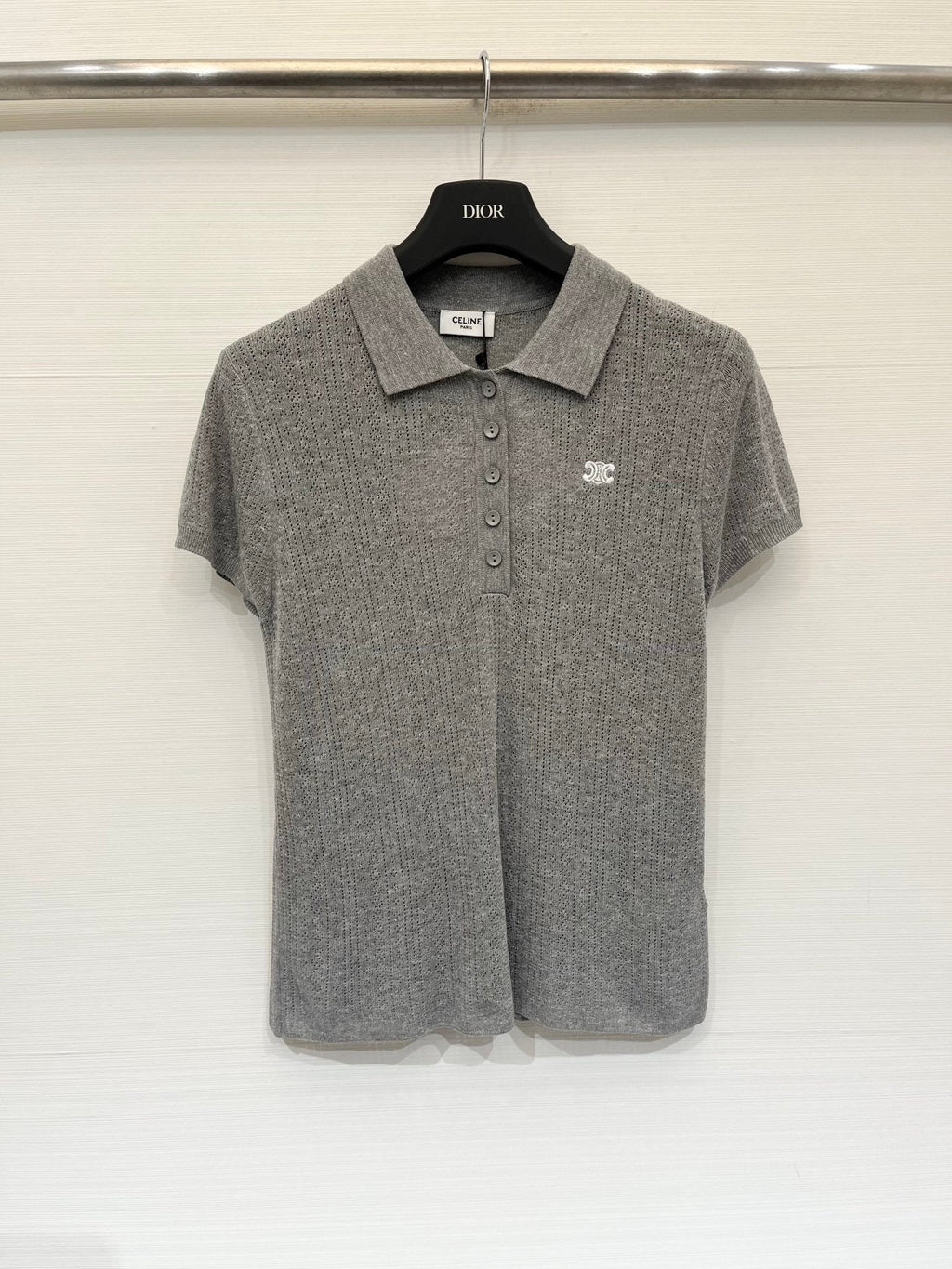 CELINE 26S KNIT POLO SHIRT 429