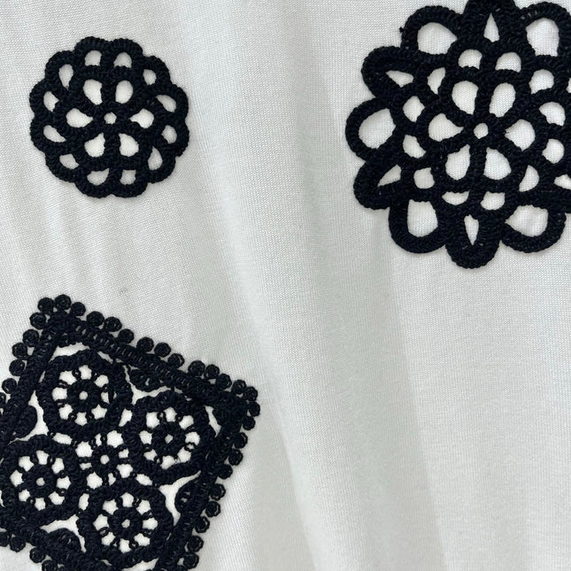 CHLOE 26S SHORT SLEEVE KNIT TOP STYLE 9