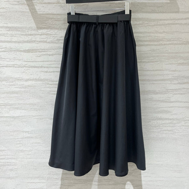 PRADA 26S A-LINE MIDI SKIRT 1185