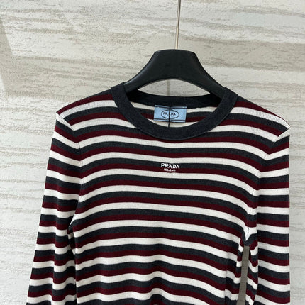 PRADA 26S LONG-SLEEVE KNIT TOP 1146