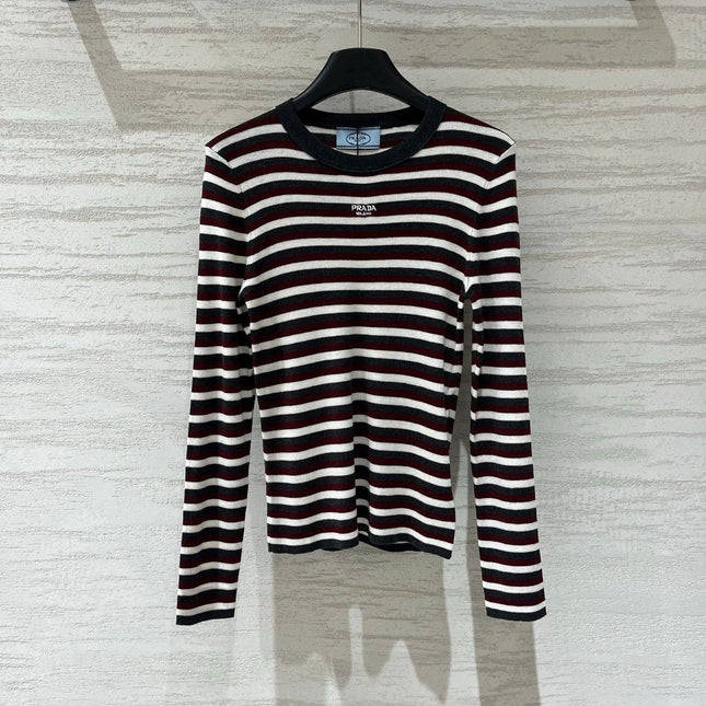 PRADA 26S LONG-SLEEVE KNIT TOP 1146